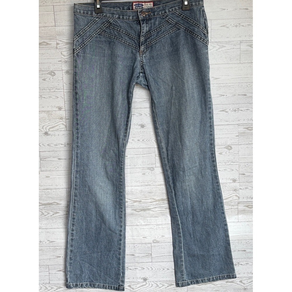 Vintage Low Rise Old Navy Yoke front Jeans artsy punk size 8 festival y2k 90's